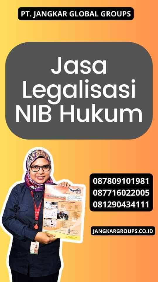 Jasa Legalisasi NIB Hukum