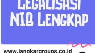 Jasa Legalisasi NIB Lengkap