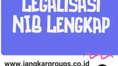 Jasa Legalisasi NIB Lengkap