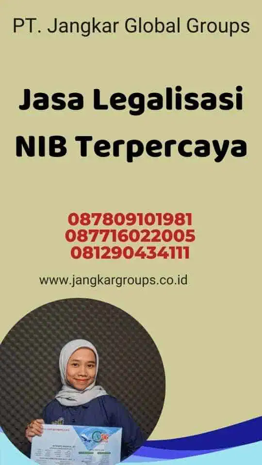 Jasa Legalisasi NIB Terpercaya