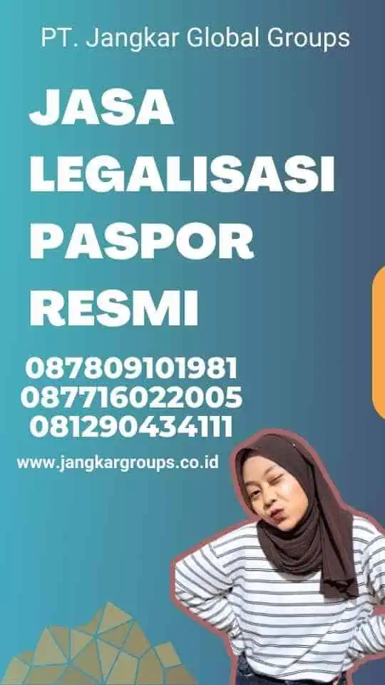 Jasa Legalisasi Paspor Resmi