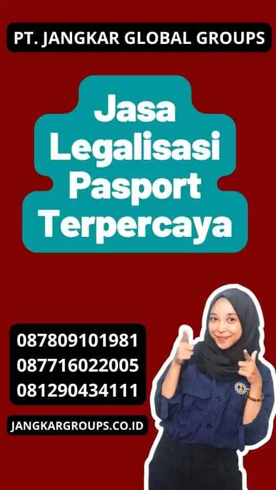 Jasa Legalisasi Pasport Terpercaya