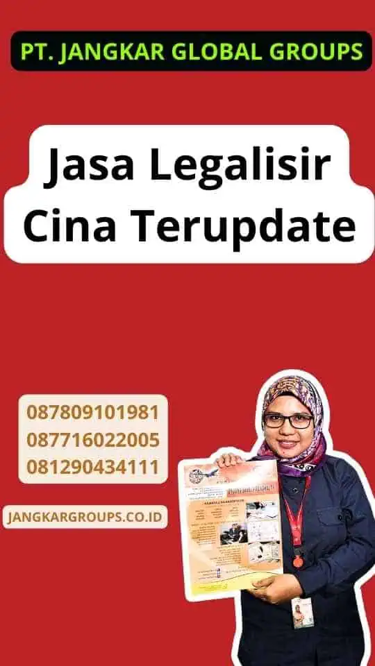 Jasa Legalisir Cina Terupdate