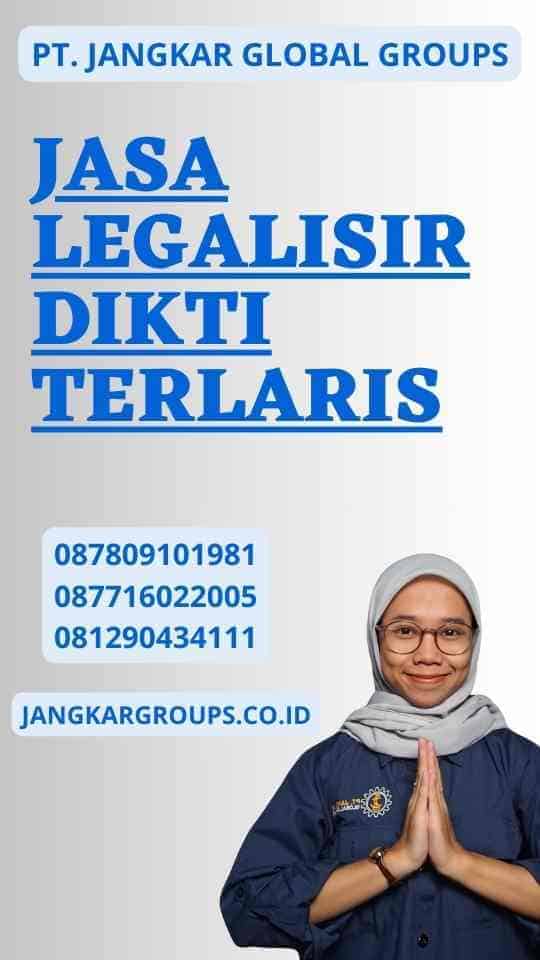 Jasa Legalisir Dikti Terlaris