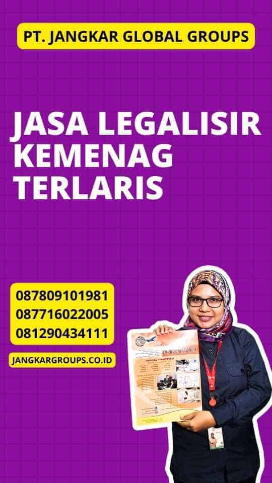 Jasa Legalisir Kemenag Terlaris