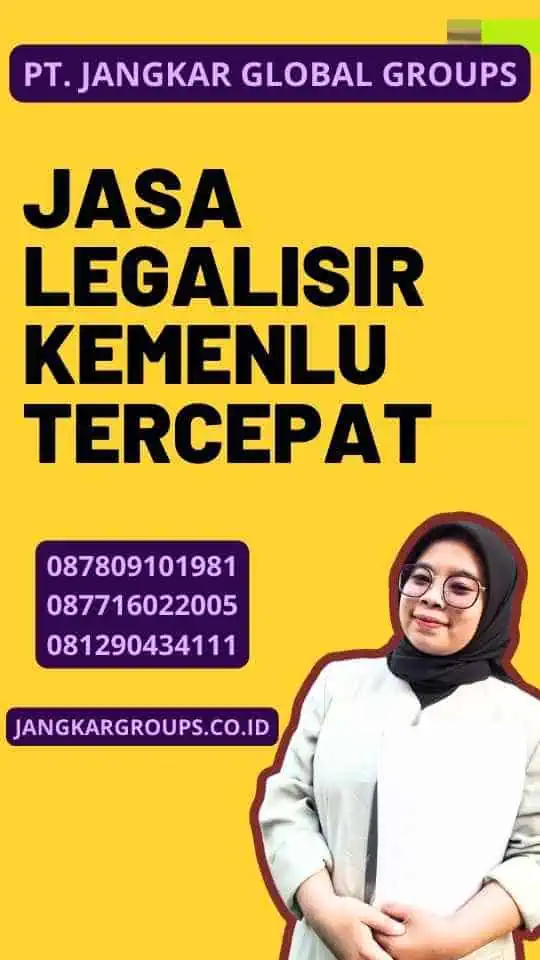 Jasa Legalisir Kemenlu Tercepat