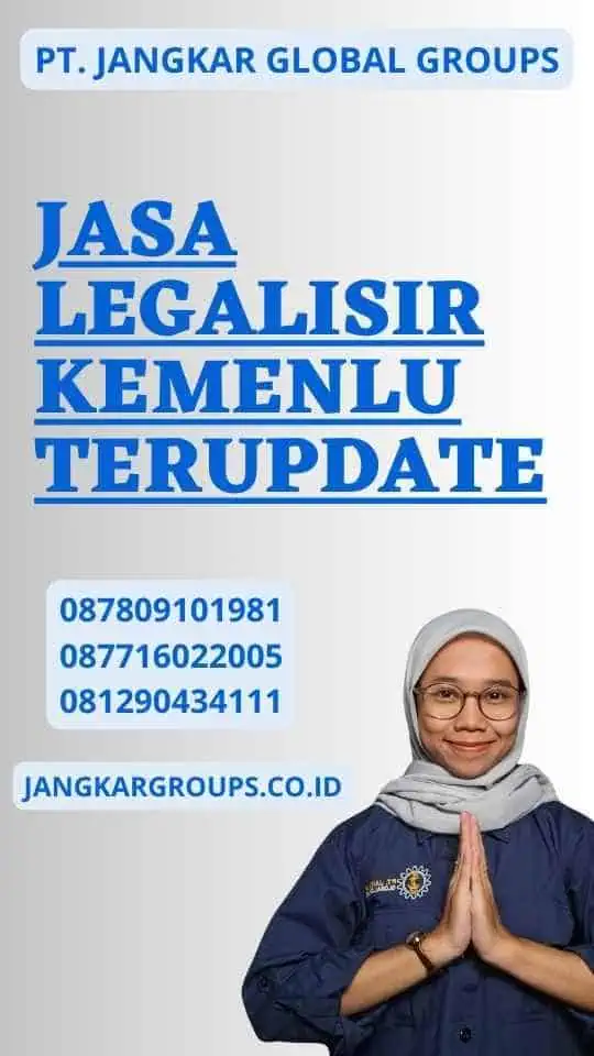 Jasa Legalisir Kemenlu Terupdate