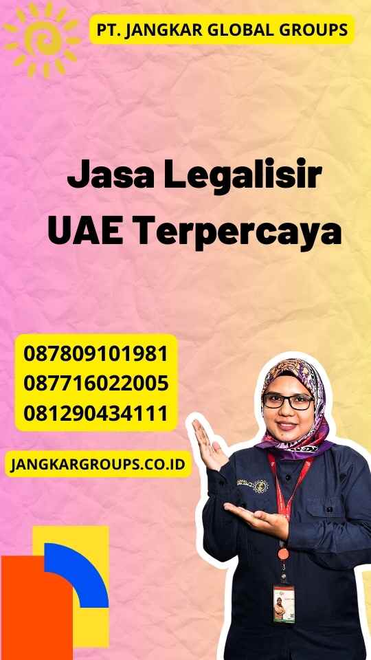 Jasa Legalisir UAE Terpercaya