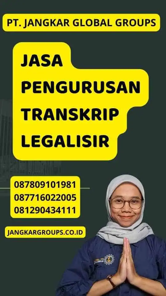 Jasa Pengurusan Transkrip Legalisir