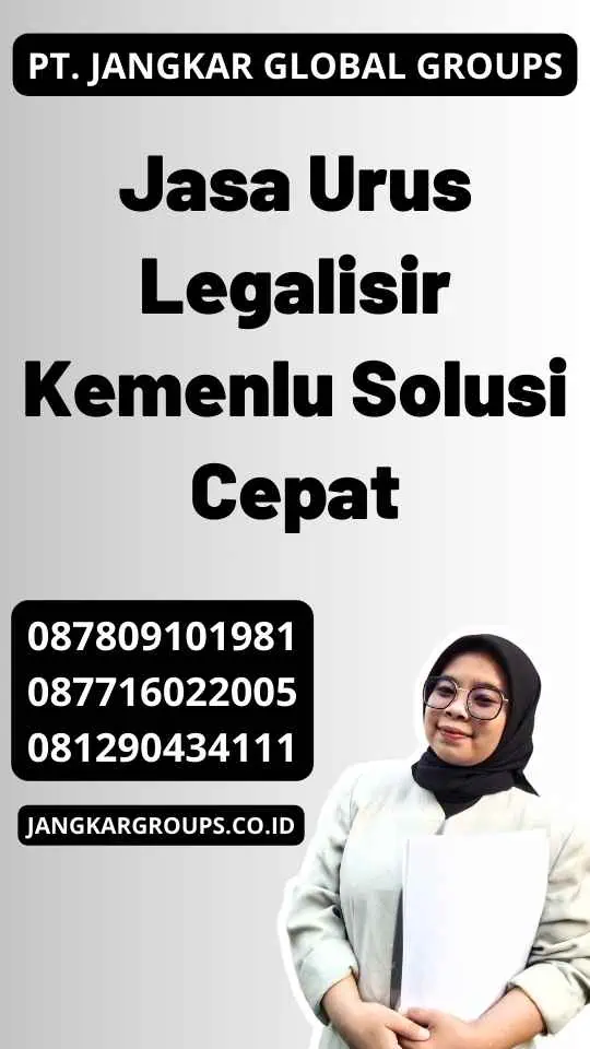 Jasa Urus Legalisir Kemenlu Solusi Cepat