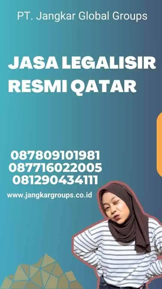 Jasa legalisir resmi Qatar