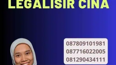 Jasa untuk Legalisir Cina