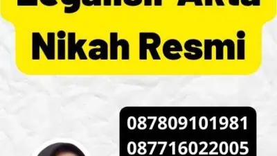 Kisaran Legalisir Akta Nikah Resmi