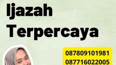 Langkah Legalisir Ijazah Terpercaya