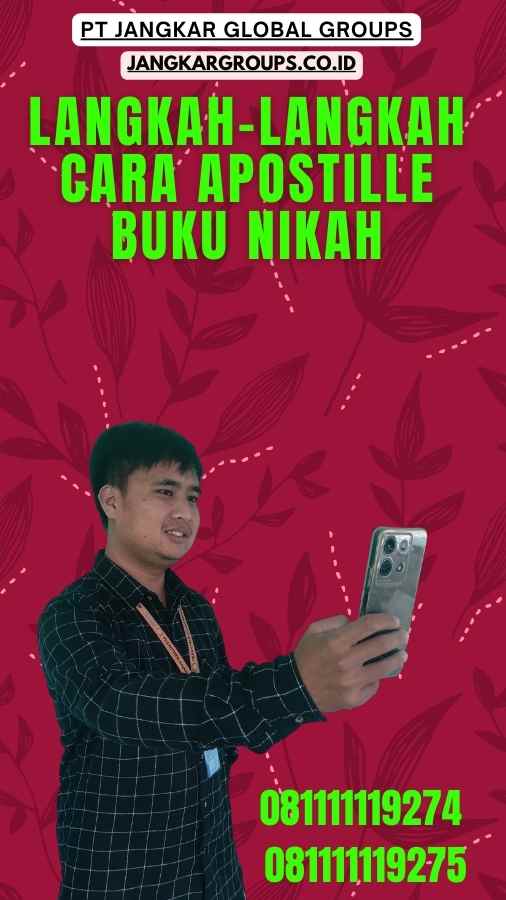 Langkah-langkah Cara Apostille Buku Nikah