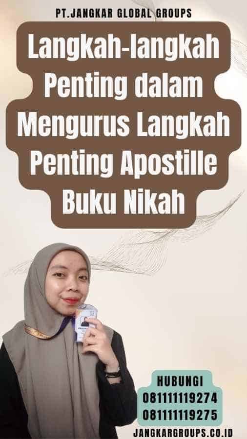 Langkah-langkah Penting dalam Mengurus Langkah Penting Apostille Buku Nikah
