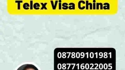 Langkah-langkah Telex Visa China