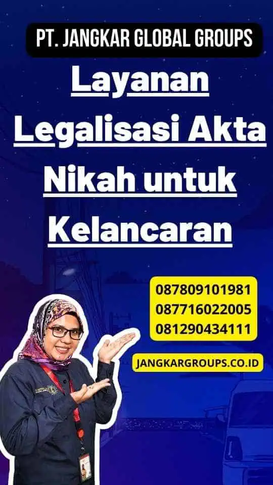 Layanan Legalisasi Akta Nikah untuk Kelancaran