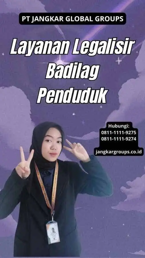 Layanan Legalisir Badilag Penduduk