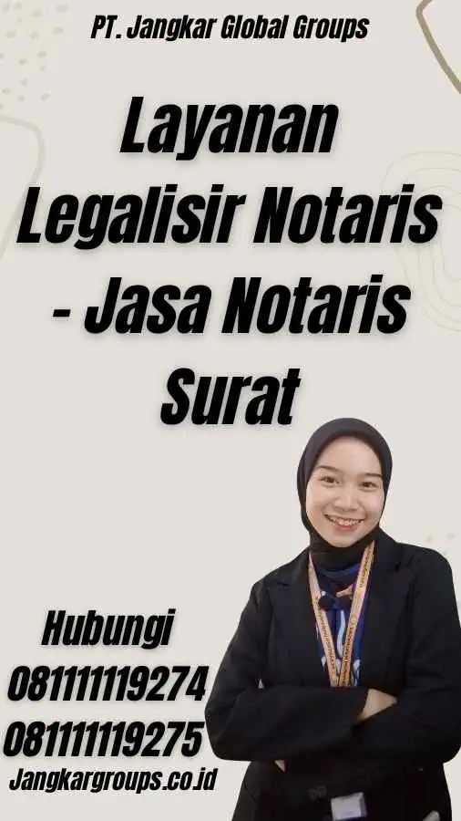 Layanan Legalisir Notaris - Jasa Notaris Surat