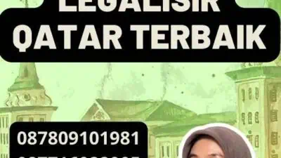 Layanan Legalisir Qatar Terbaik