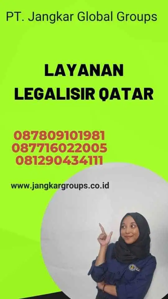 Layanan Legalisir Qatar