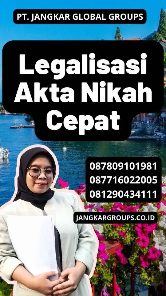 Legalisasi Akta Nikah Cepat