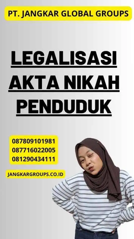 Legalisasi Akta Nikah Penduduk