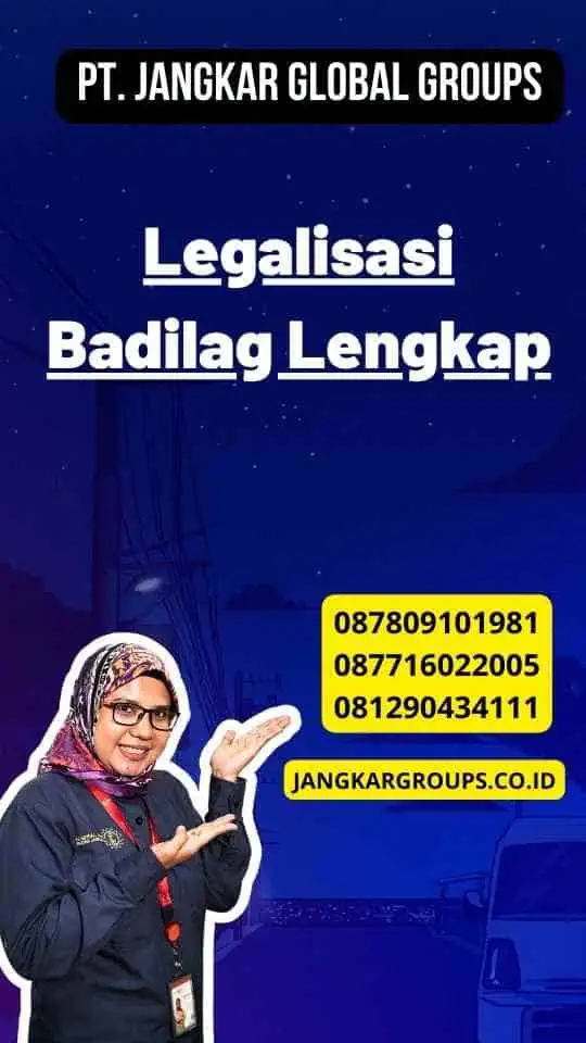 Legalisasi Badilag Lengkap