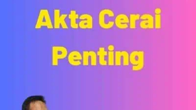 Legalisasi Internasional Akta Cerai Penting