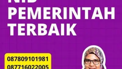 Legalisasi NIB Pemerintah Terbaik