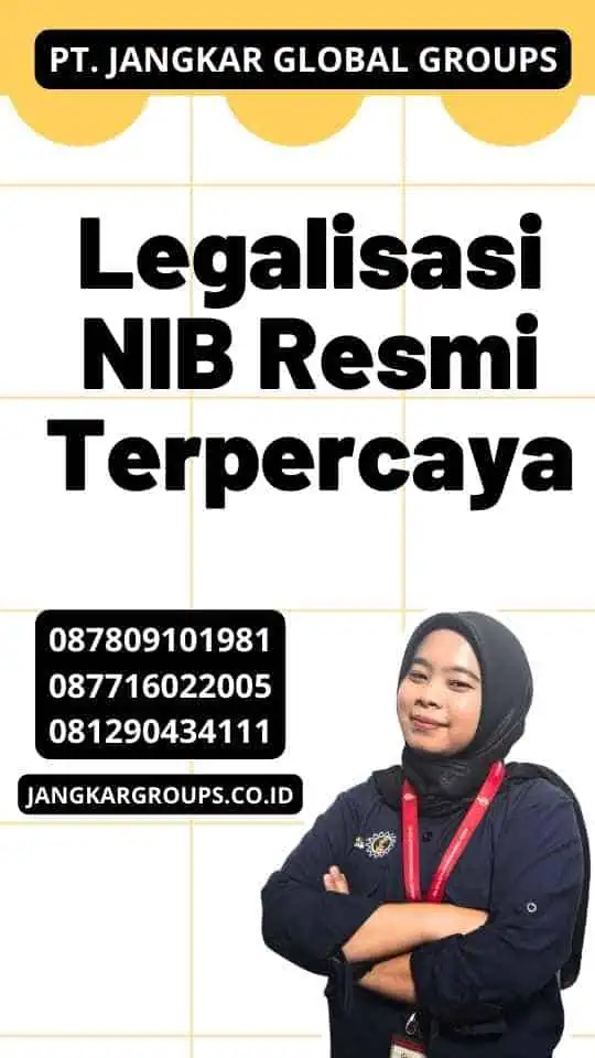 Legalisasi NIB Resmi Terpercaya