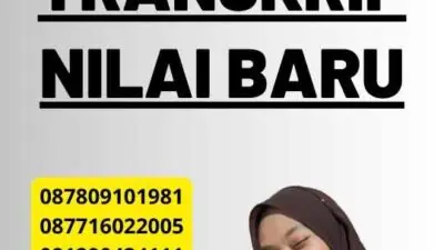 Legalisasi Transkrip Nilai Baru