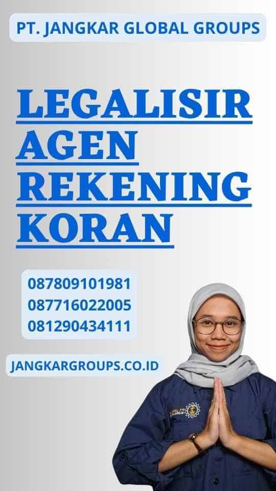 Legalisir Agen Rekening Koran