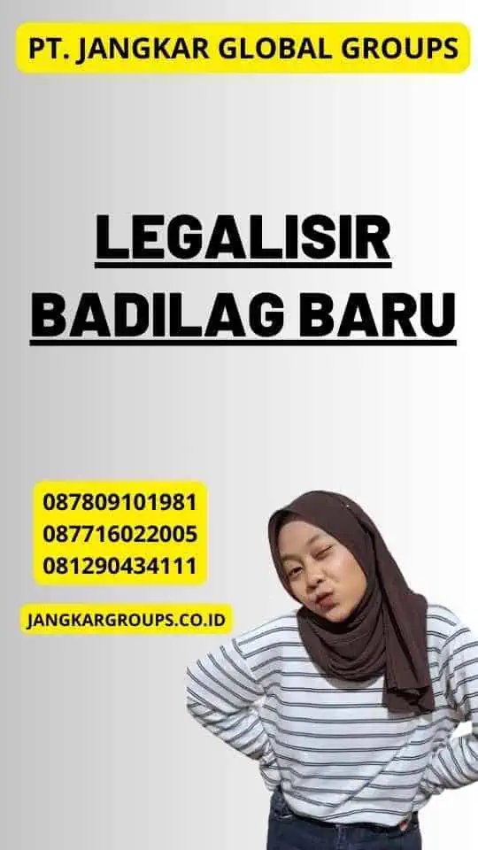 Legalisir Badilag Baru