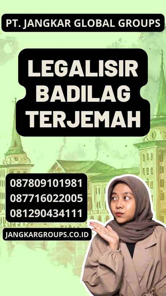 Legalisir Badilag Terjemah