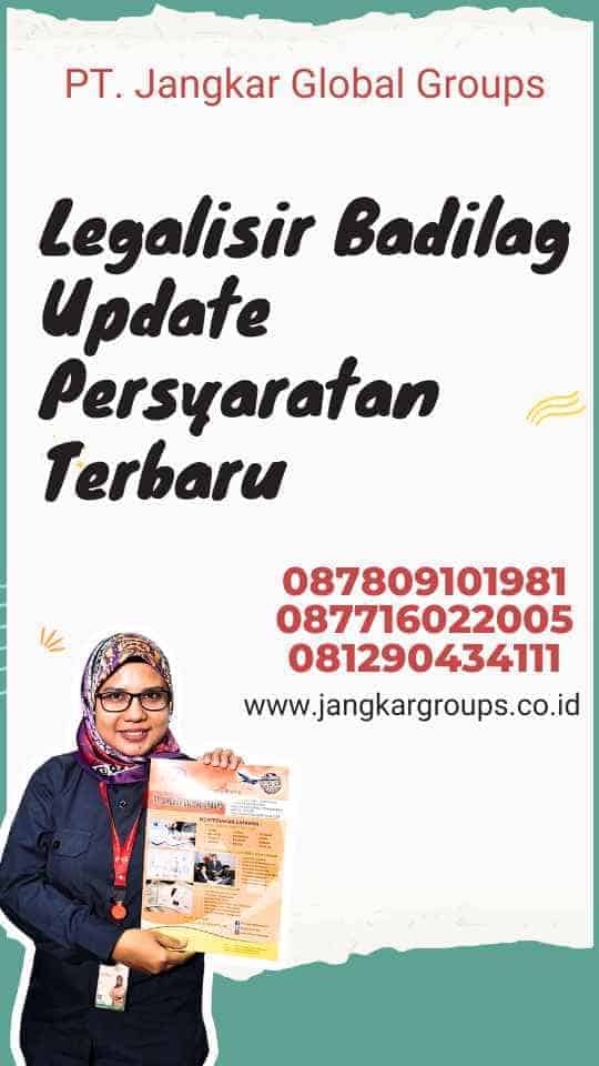 Legalisir Badilag Update Persyaratan Terbaru