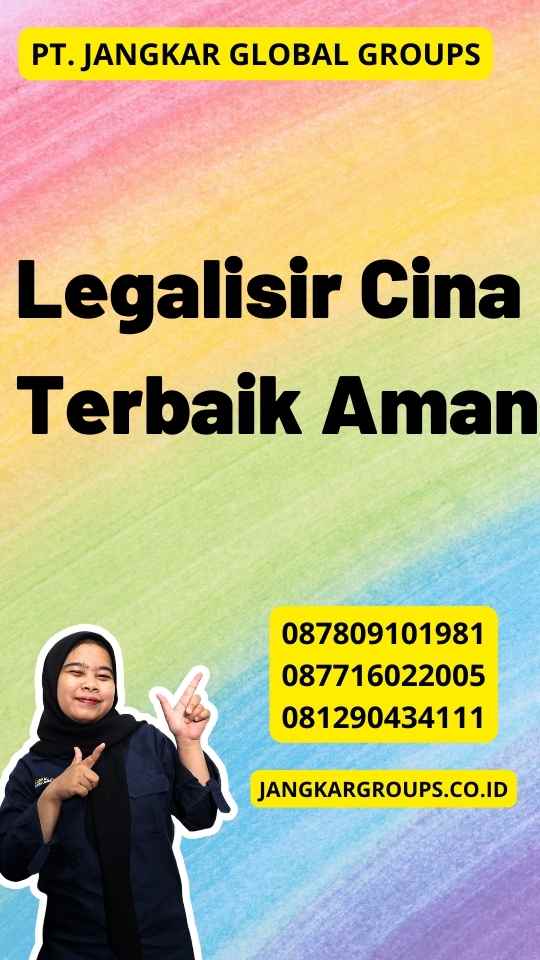 Legalisir Cina Terbaik Aman