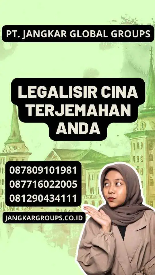 Legalisir Cina Terjemahan Anda