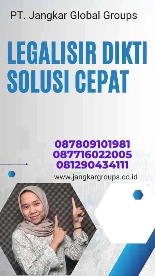 Legalisir Dikti Solusi Cepat