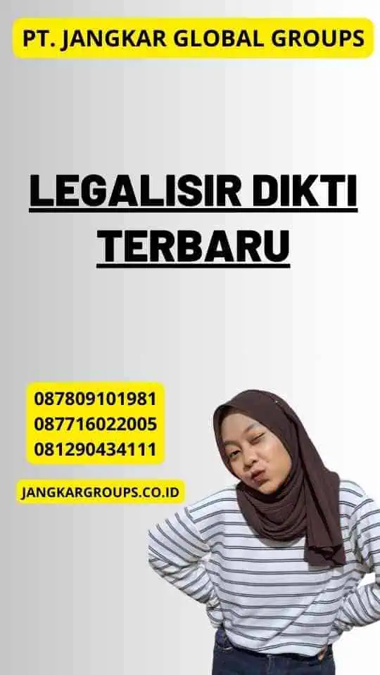 Legalisir Dikti Terbaru