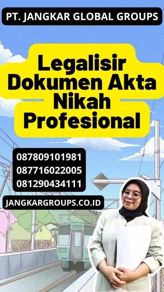 Legalisir Dokumen Akta Nikah Profesional