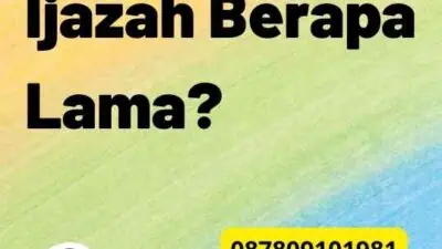 Legalisir Ijazah Berapa Lama?