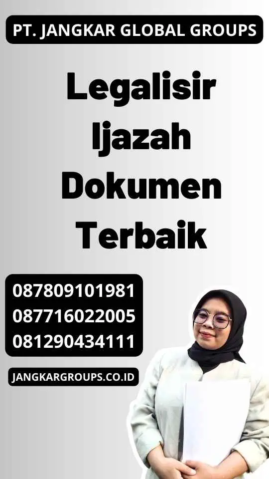 Legalisir Ijazah Dokumen Terbaik