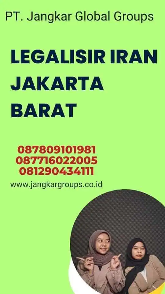 Legalisir Iran Jakarta Barat