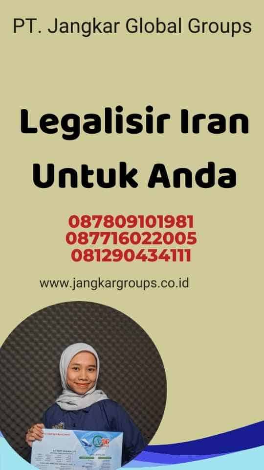 Legalisir Iran Untuk Anda