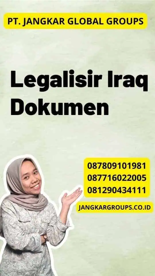 Legalisir Iraq Dokumen