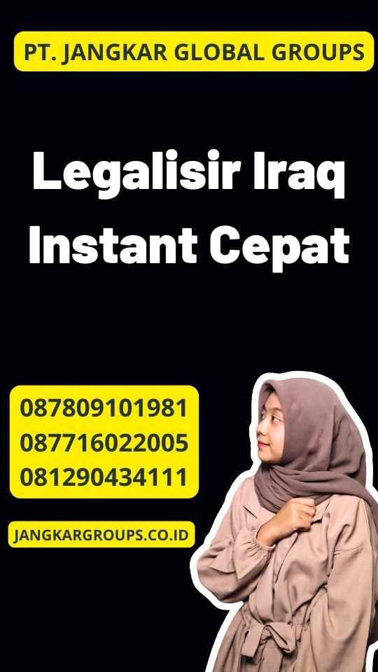 Legalisir Iraq Instant Cepat