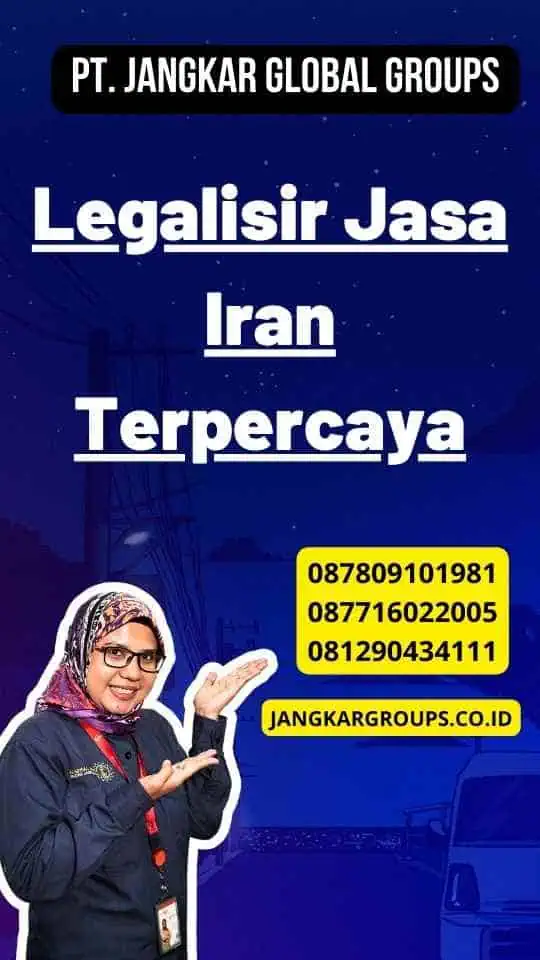 Legalisir Jasa Iran Terpercaya