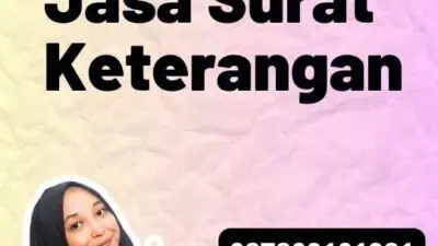 Legalisir Jasa Surat Keterangan